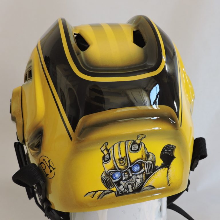 Bumblebee Helmet PIKAPEDRA Aerografia Restauro